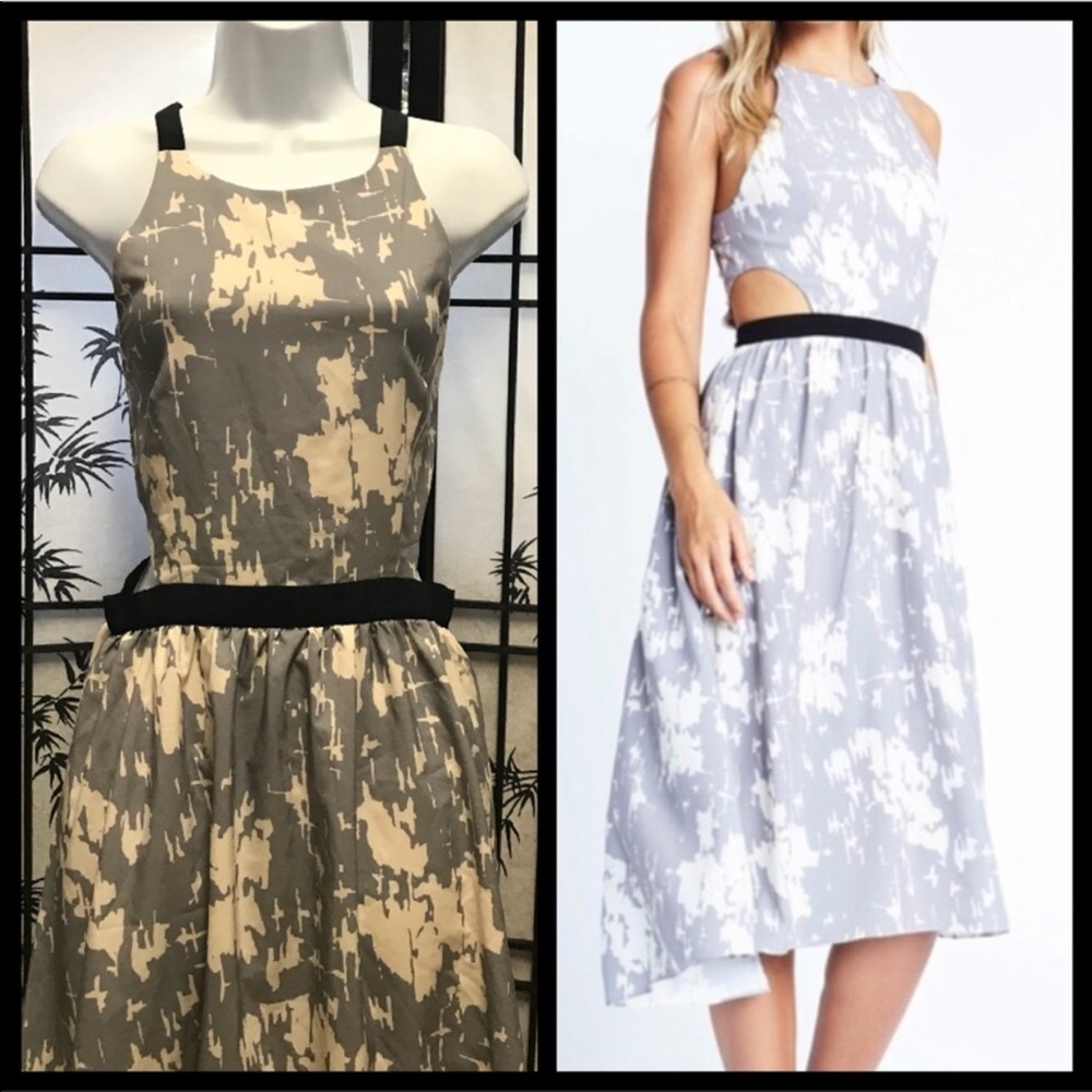 Karen Zambos cut out midi dress - Picture 1 of 8